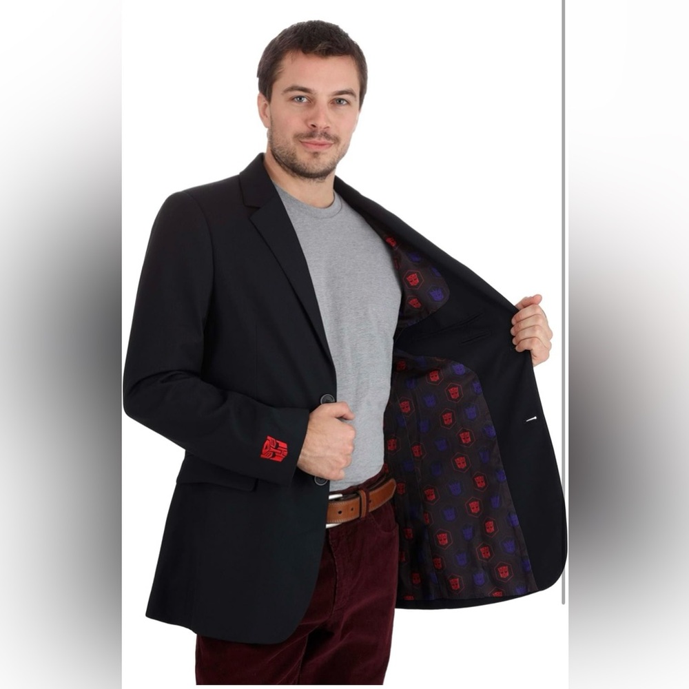 Men's Transformers Themed Blazer new with tags.